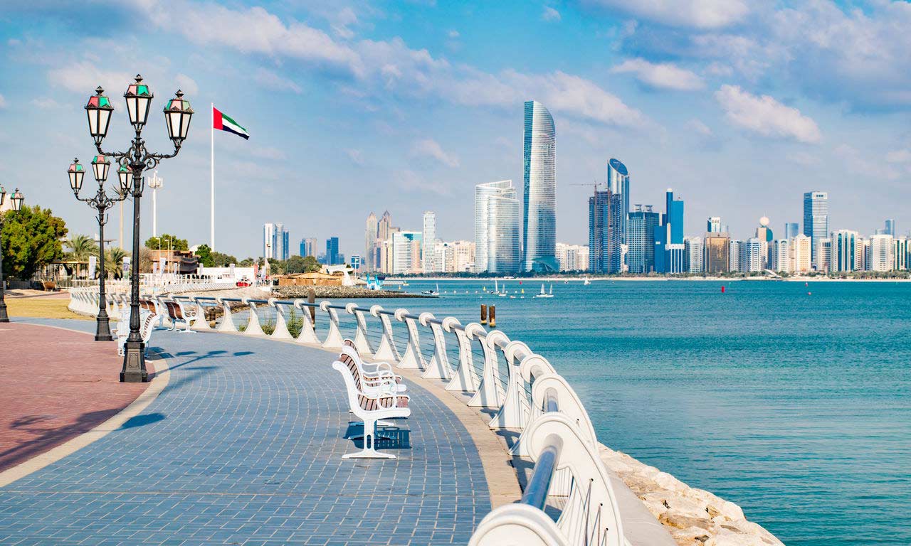 00029 abu dhabi skyline entspannen traumurlaub strand günstig reisen