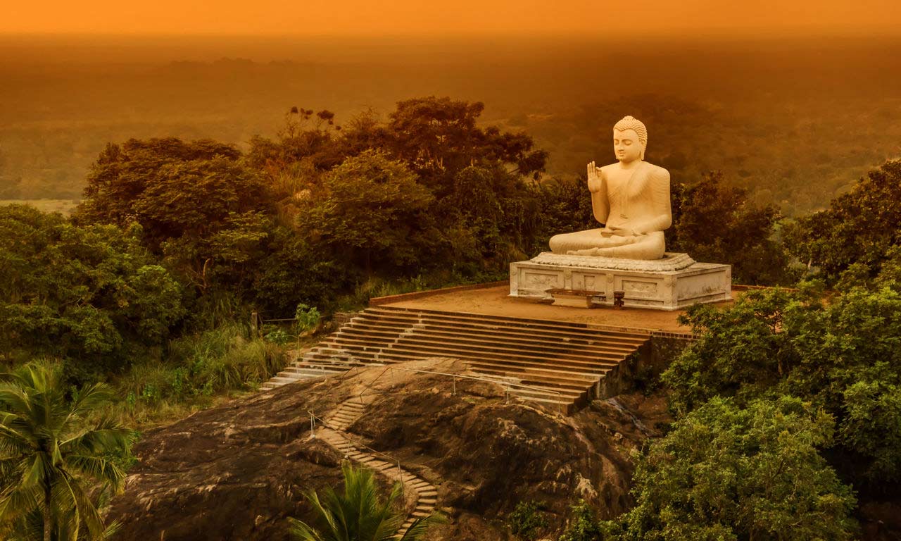 00098 asien sri lanka buddha statue urlaub sehenswürdigkeit
