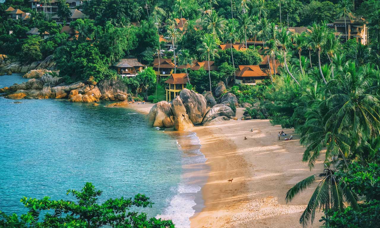 00116 asien thailand koh samui strand traumurlaub relax chill out