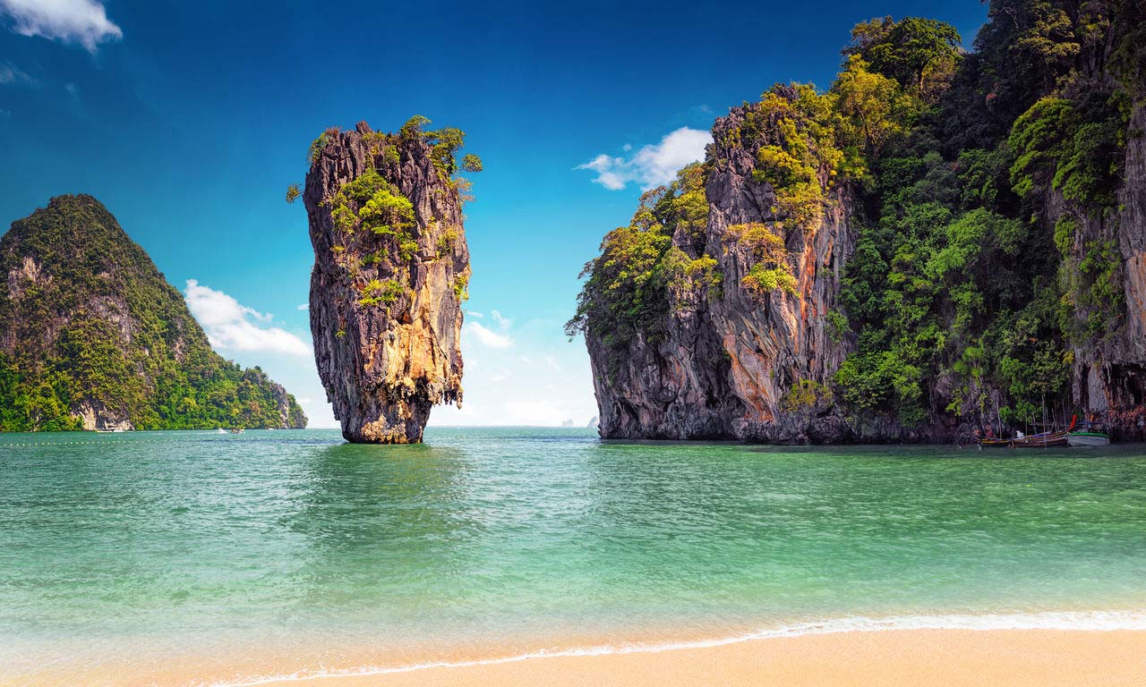 00131 asien thailand phuket james bond insel felsen strand