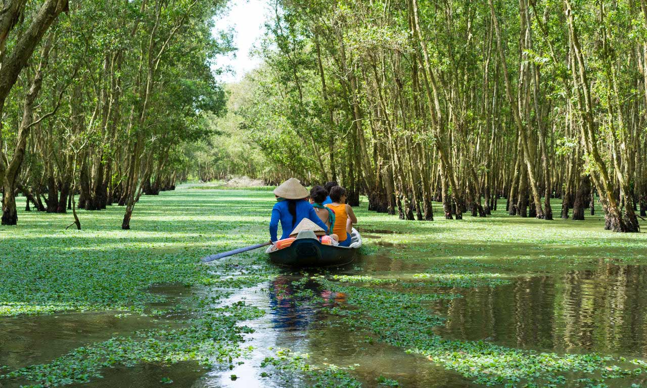 00140 asien vietnam mekong delta fluss flussfahrt boot ausflug