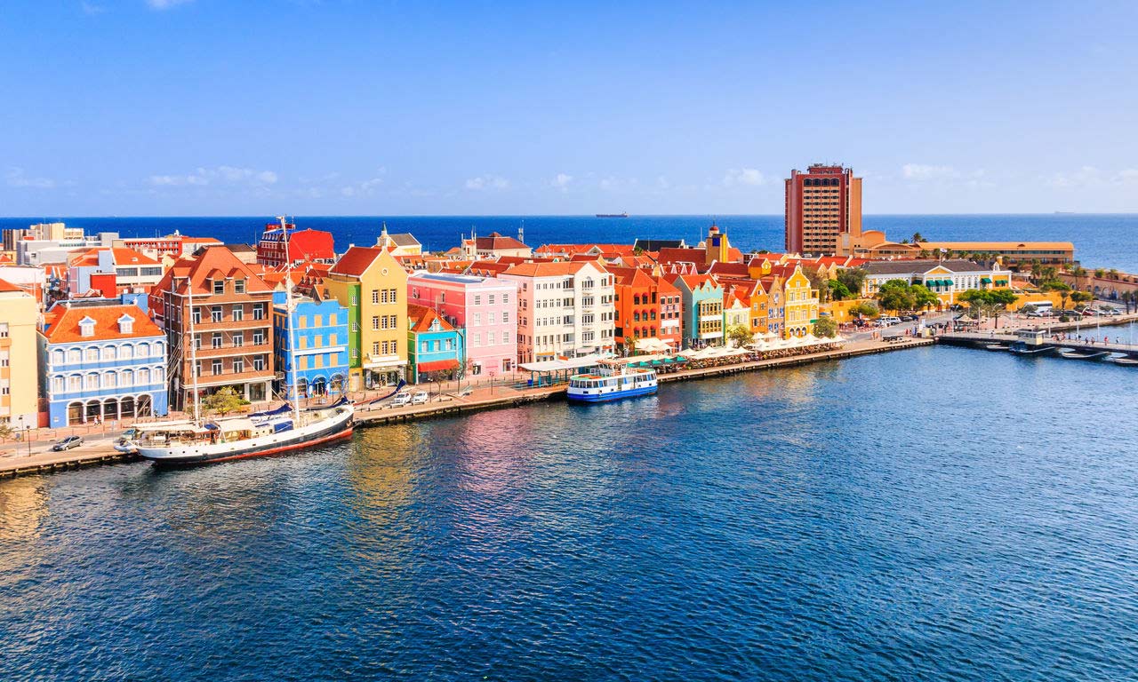 00256 karibik curacao willemstad hafen urlaub reisen
