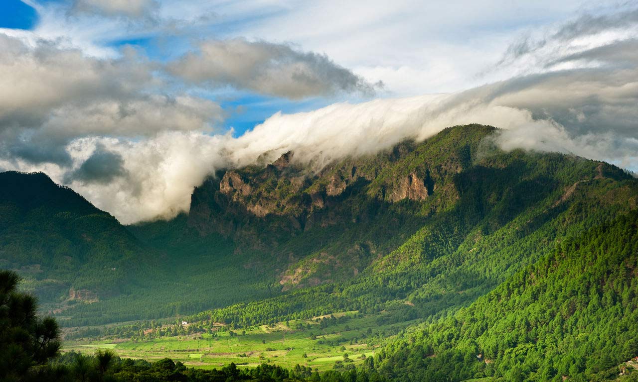 00516 europa spanien kanaren la palma pauschalreise all inclusive traumurlaub landschaft berge sommer