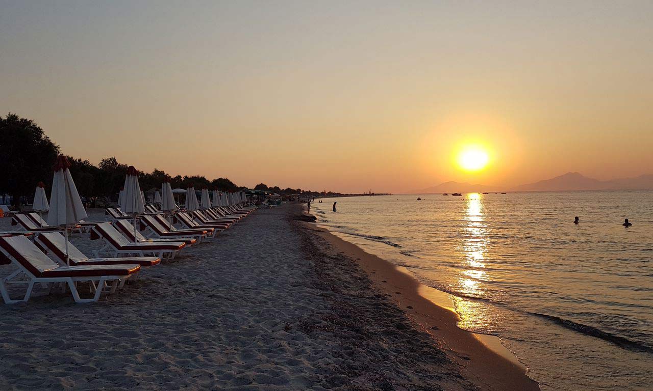 00837 kos griechenland urlaub mittelmeer insel sommer strandurlaub erholung strand sonnenuntergang romantisch