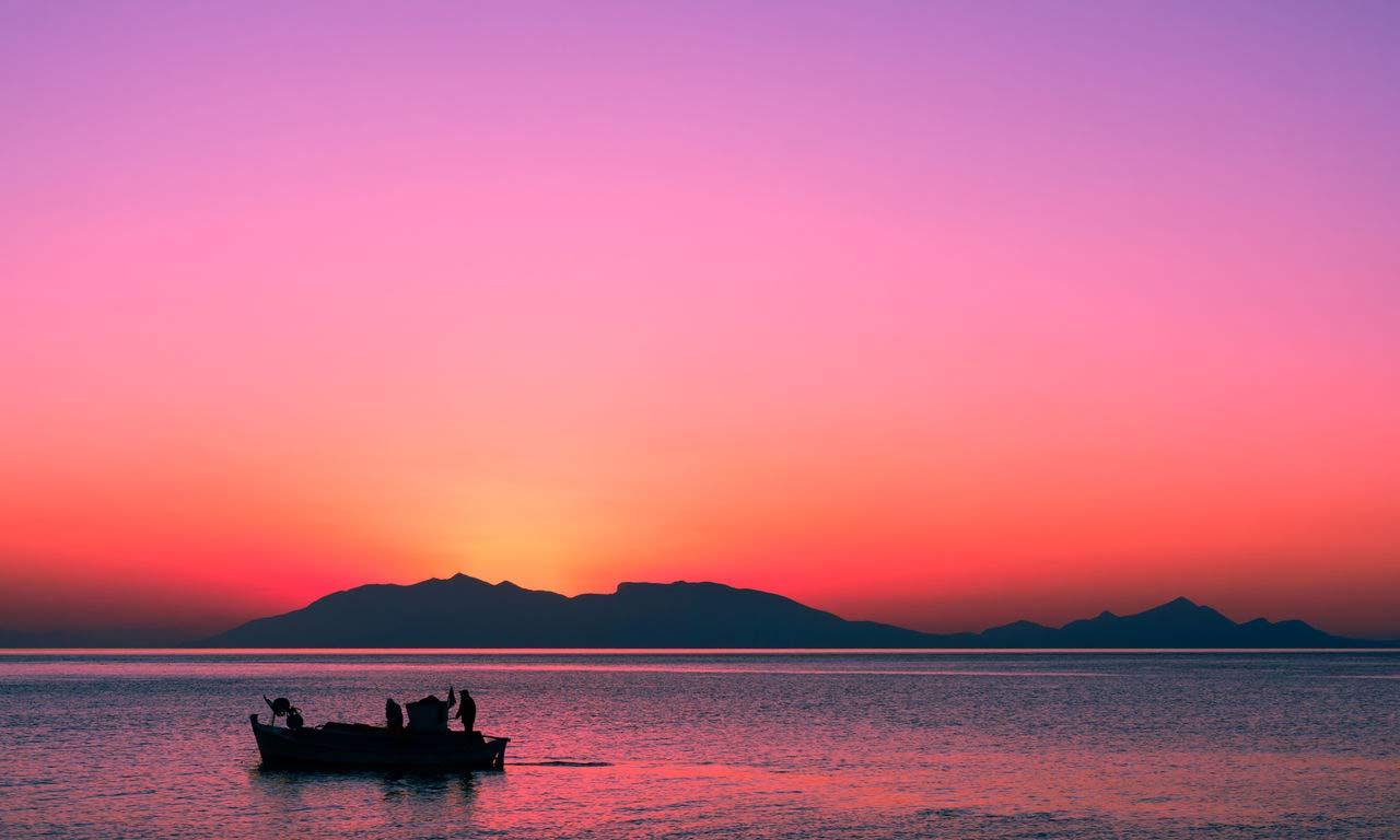 00838 kos griechenland urlaub mittelmeer insel sommer strandurlaub erholung strandsonnenuntergang romantisch