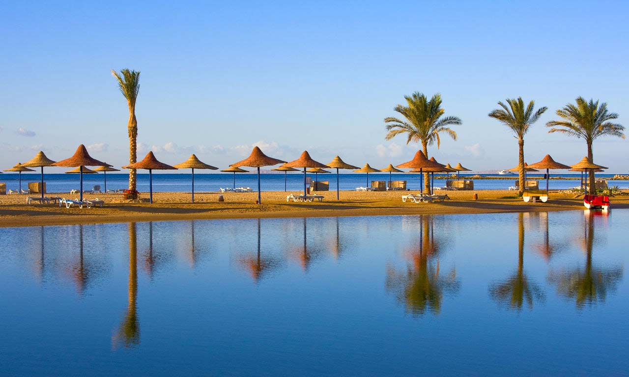 00937 Ägypten rotes meer urlaub sommer strandurlaub erholung palmen sandstrand