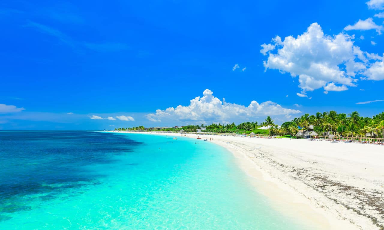 01008 kuba urlaub fernreise karibik traumstrand insel strand sommer romantisch palmen paradies