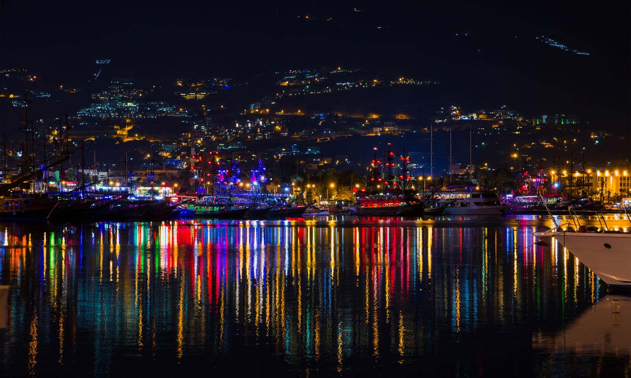 01107 alanya tuerkei urlaub sommer erholung all inclusive nacht strand meer