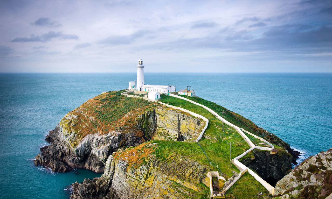 01125 wales uk urlaub europa swansea leuchtturm anglesey ausflug sightseeing