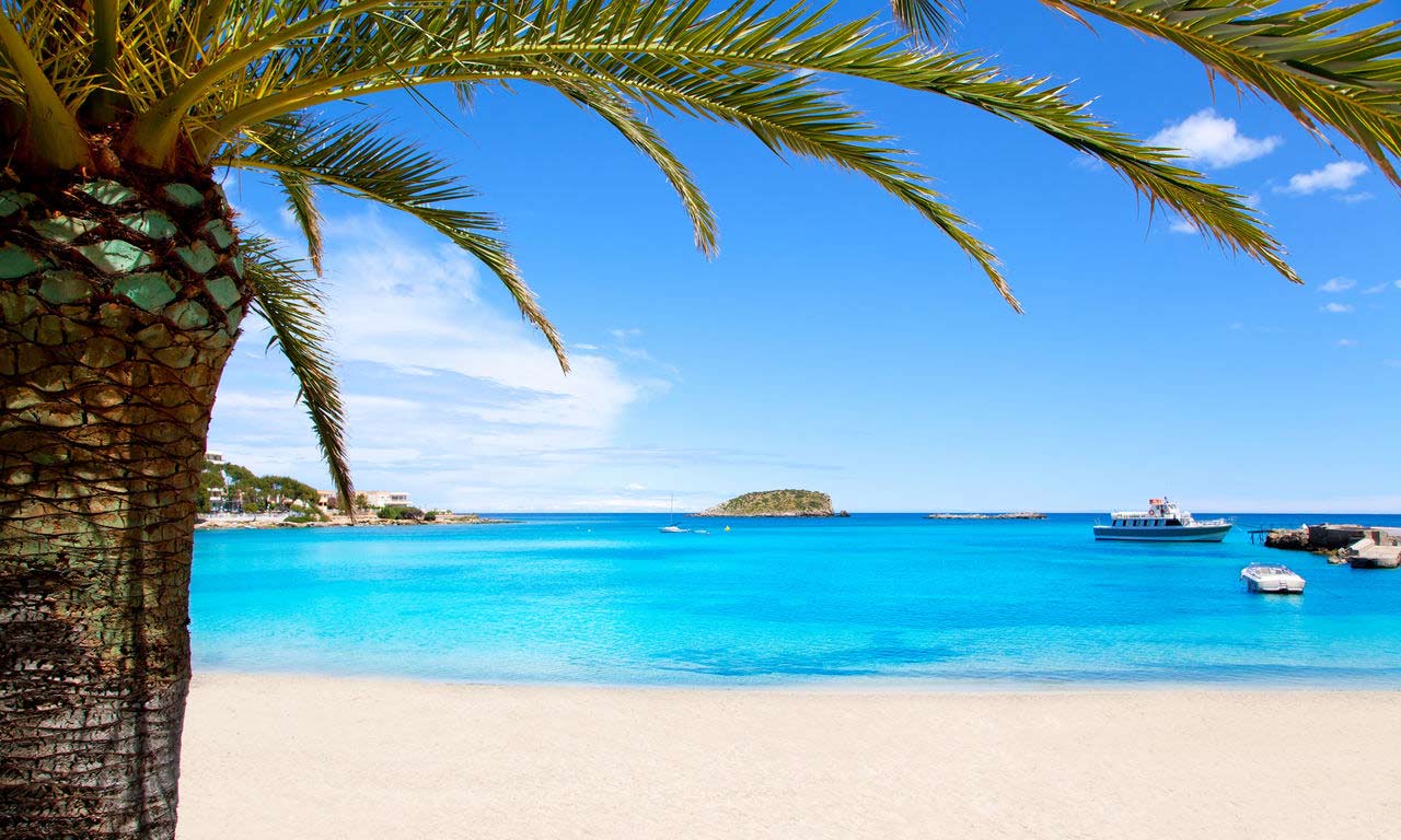 01255 ibiza spanien urlaub mittelmeer balearen insel sommer strandurlaub erholung strand