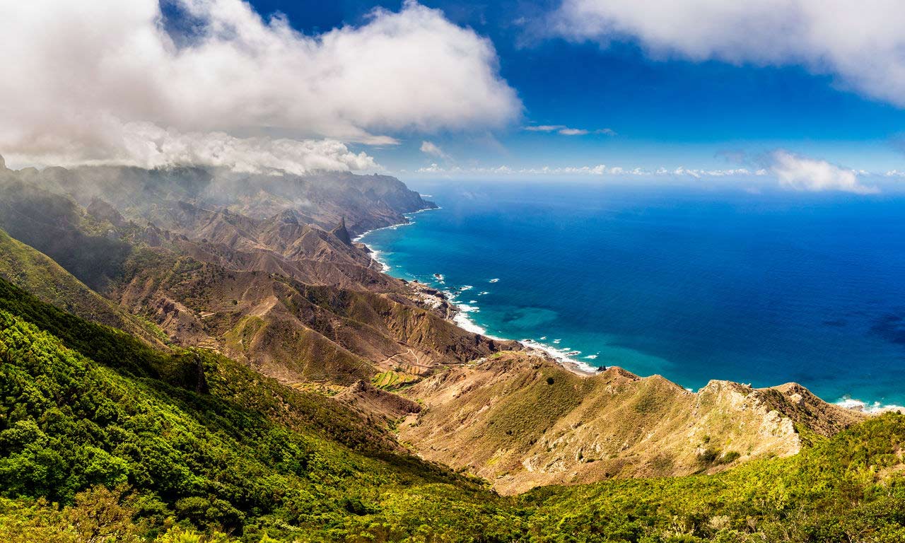 01312 teneriffa spanien urlaub atlantik kanaren insel sommer strandurlaub anaga gebirge wanderlust