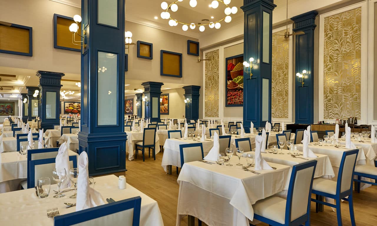 Dominikanische Republik - hotel Riu Palace Punta Cana - hauptrestaurant