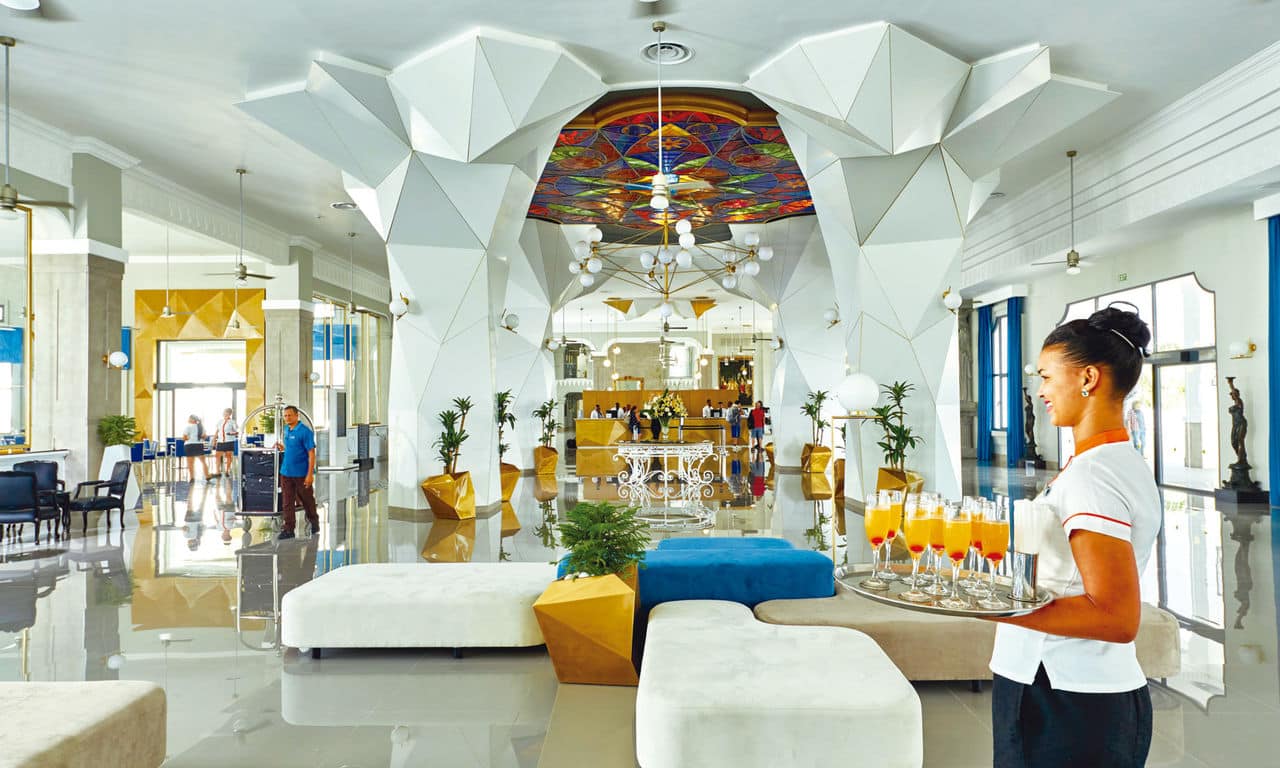Dominikanische Republik - hotel Riu Palace Punta Cana - Lobby