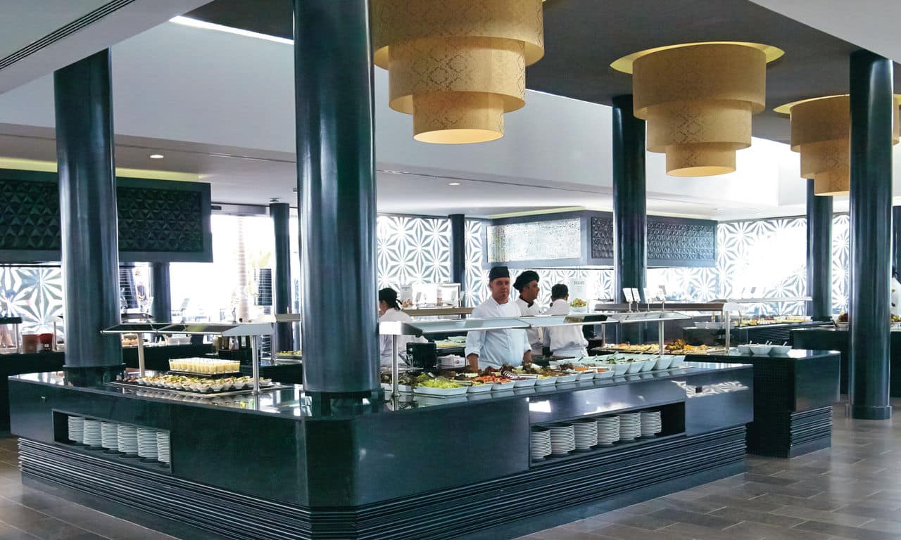 gran canaria - hotel Riu Palace meloneras - hauptrestaurant