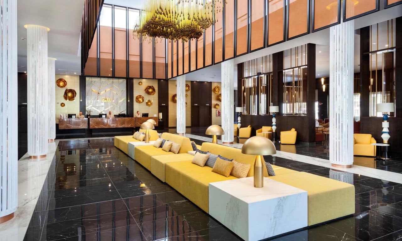 Gran Canaria - Hotel Riu Palace Oasis - rezeption