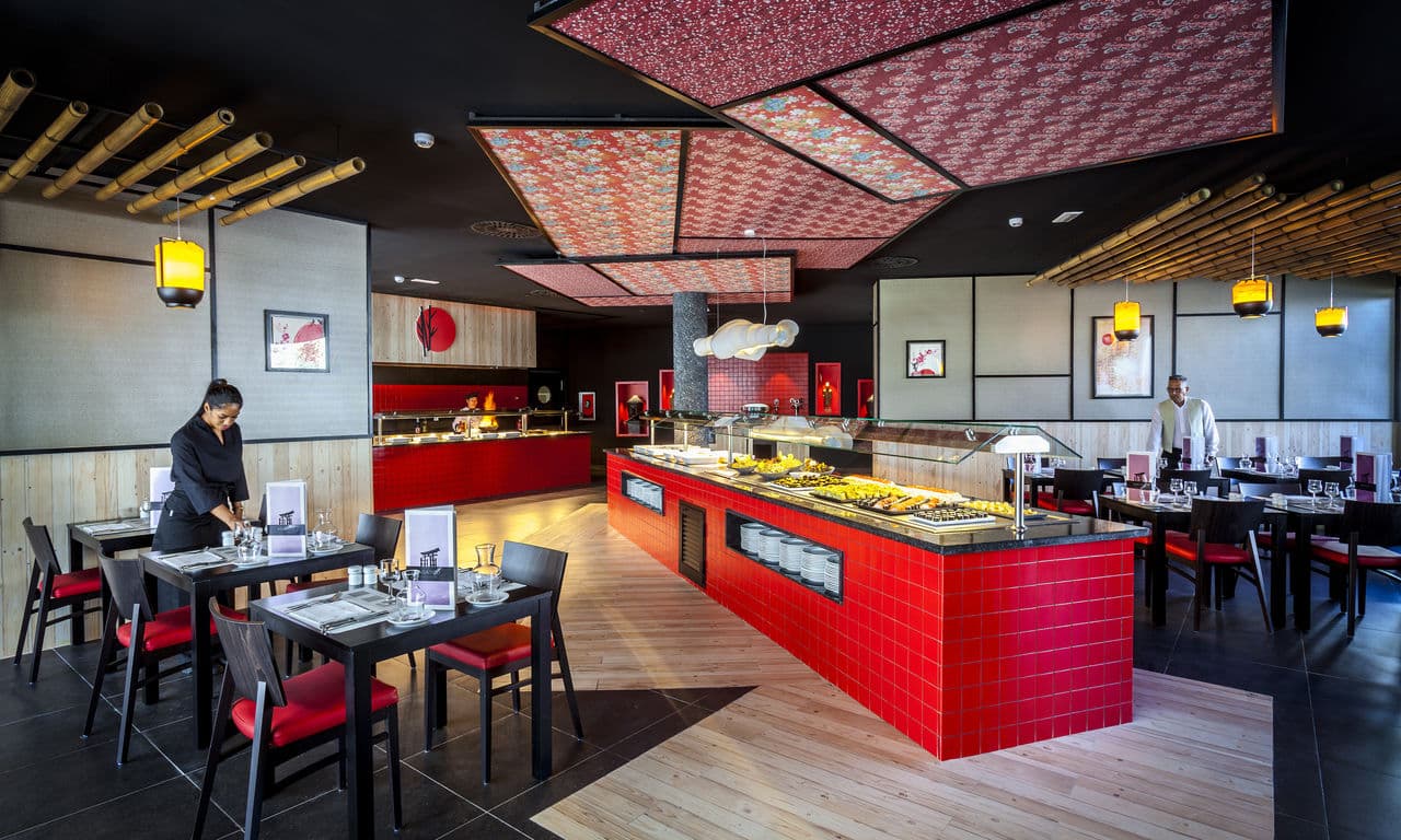 Gran Canaria - hotel Riu Papayas - Asian Restaurant