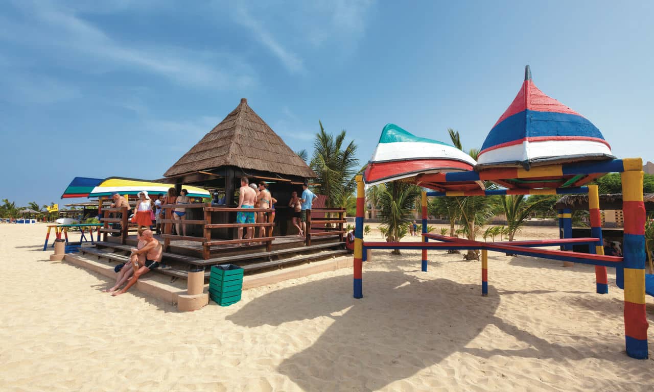 Kap Verde - hotel RIU Funana - Beach Bar