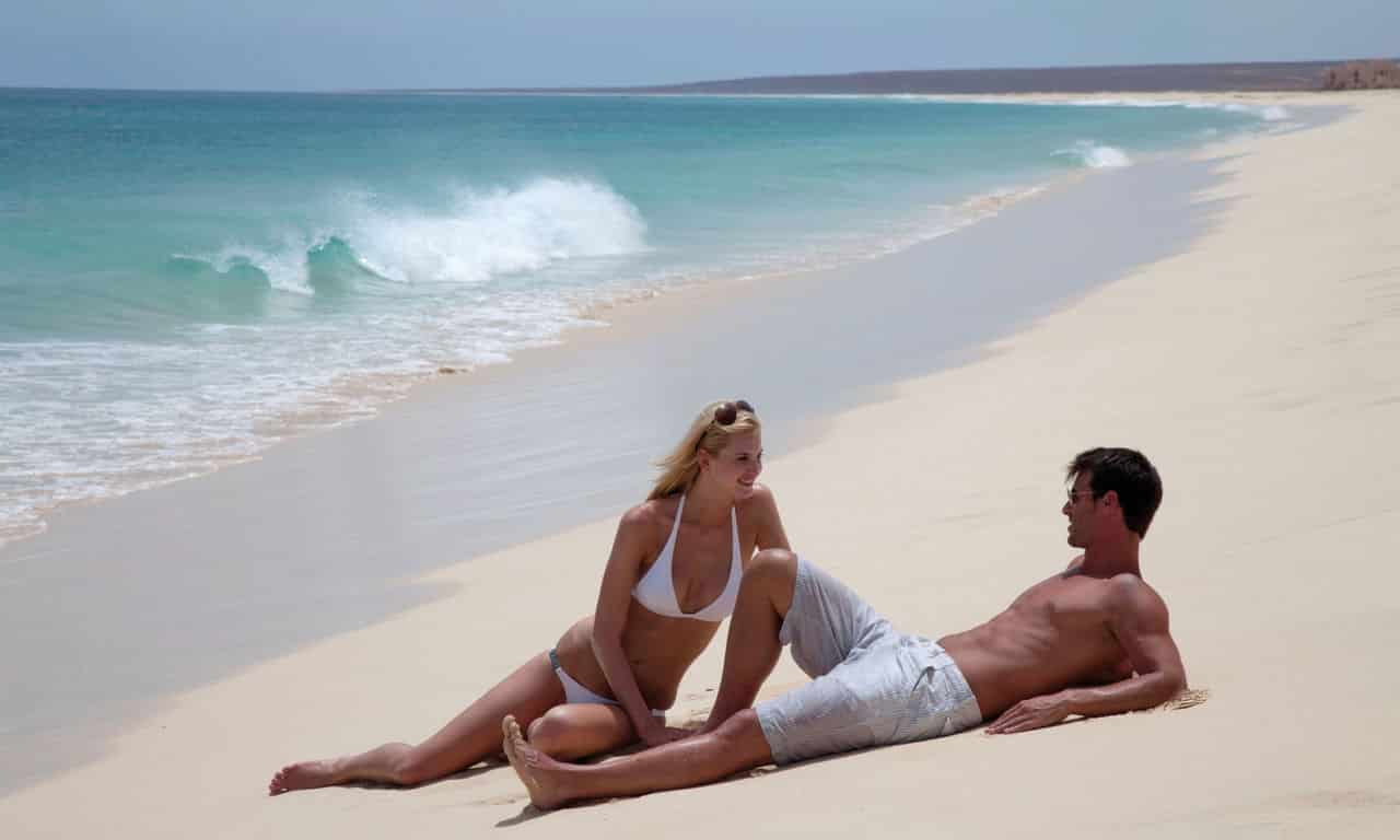 Kap Verde - hotel Riu Touareg - strand