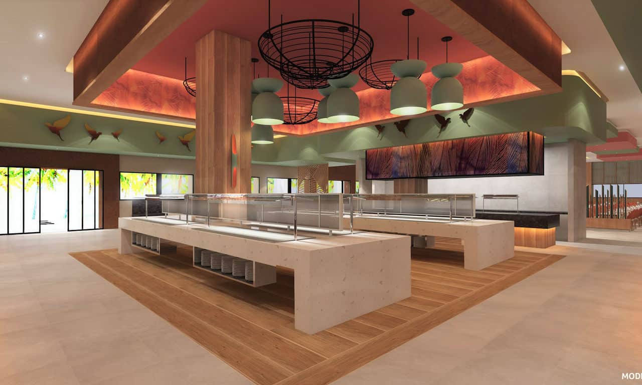 Karibik Jamaika - hotel Riu Montego Bay - hauptrestaurant