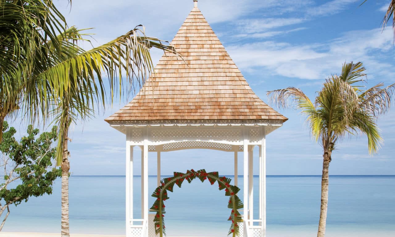 Karibik Jamaika - hotel Riu Montego Bay - hochzeit am strand