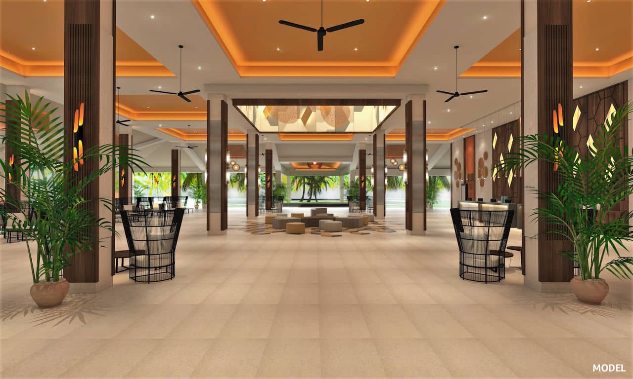 Karibik Jamaika - hotel Riu Montego Bay - Lobby