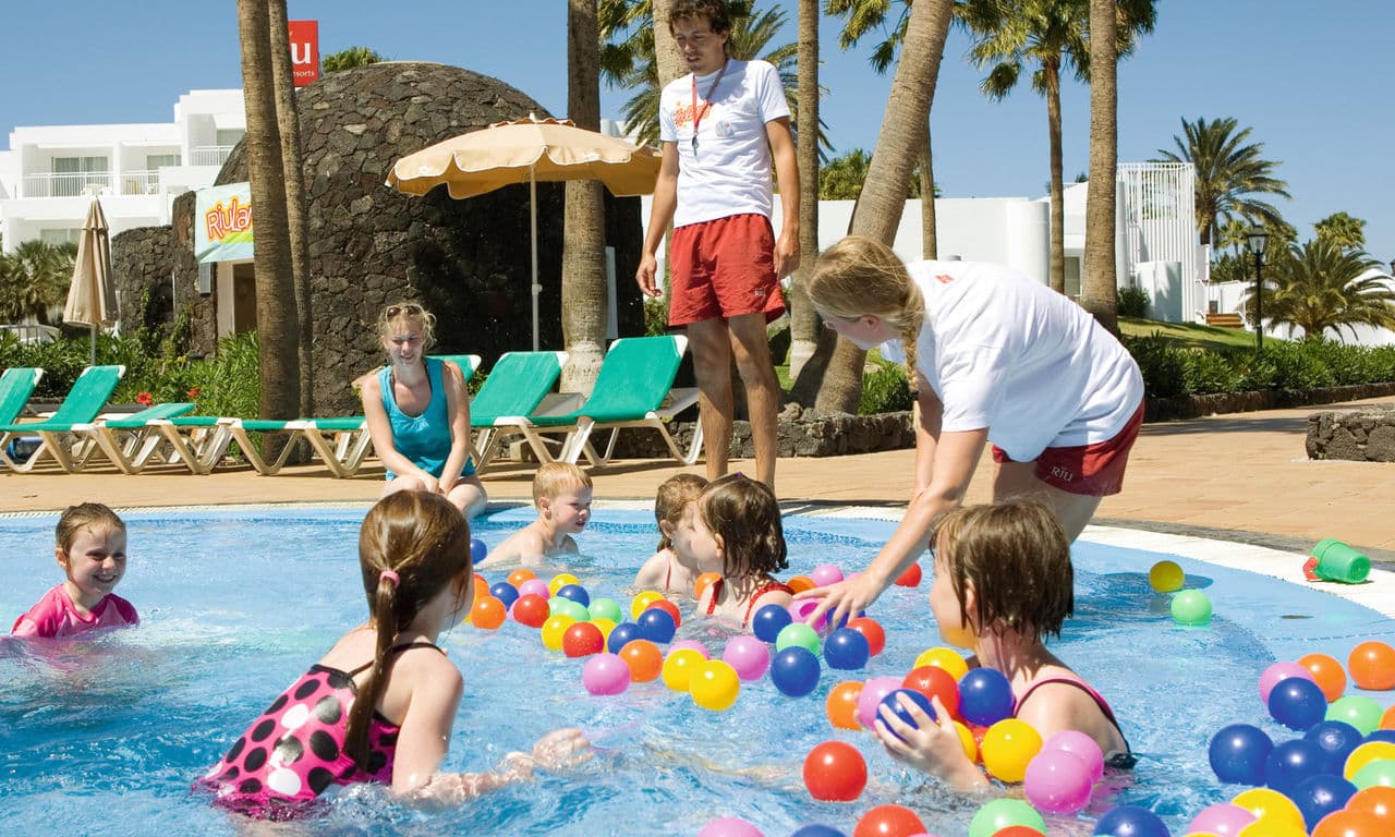 Lanzarote puerto del carmen - hotel Riu Paraiso Lanzarote Resort - kids Pool