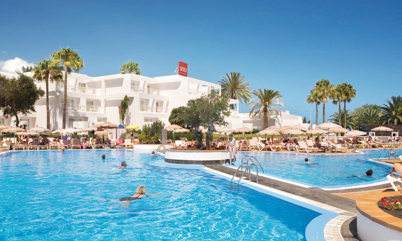 Lanzarote puerto del carmen - hotel Riu Paraiso Lanzarote Resort - Swimming Pool