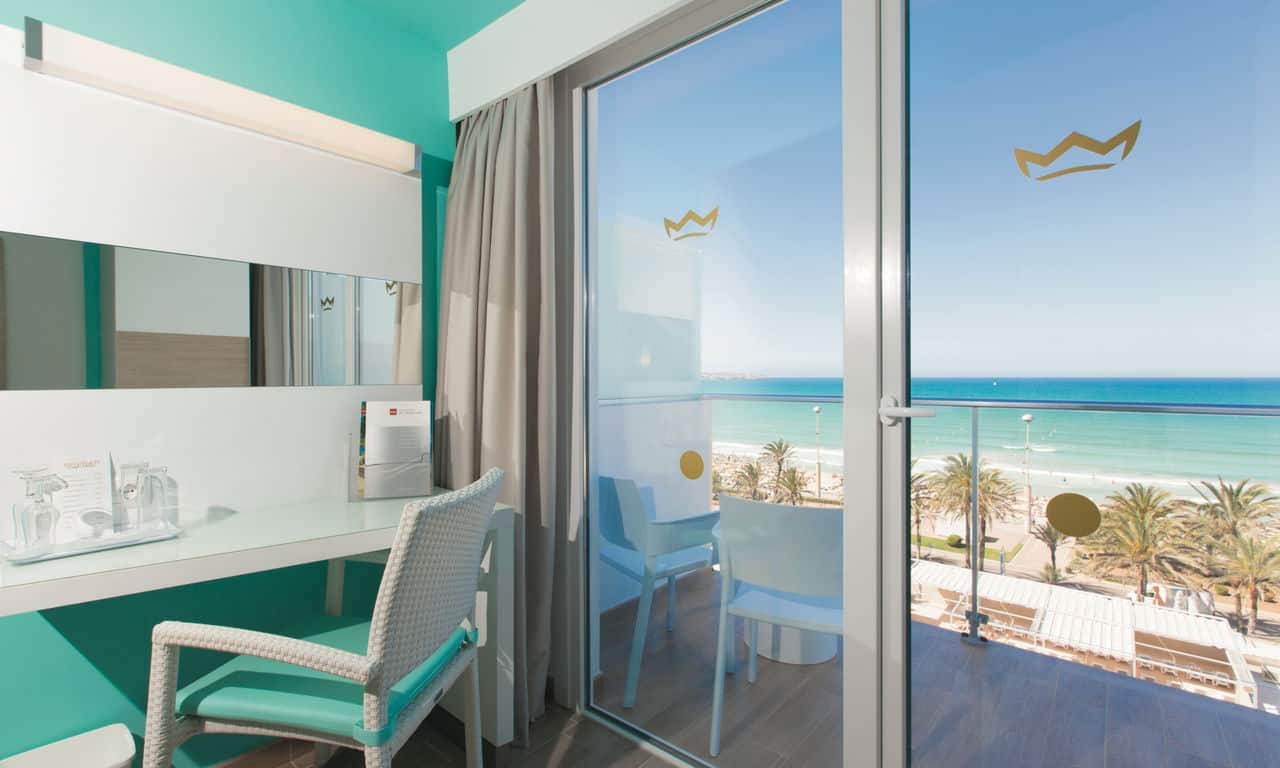 Mallorca Playa De Palma - adults only Hotel Riu San Francisco - Doppelzimmer mit Meerblick