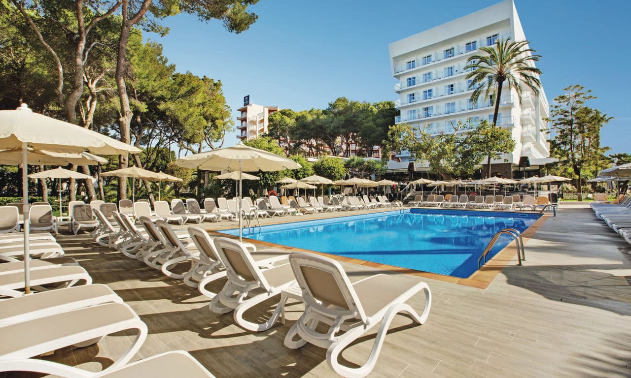 Mallorca Playa De Palma - Hotel Riu Festival - Pool und Hotel