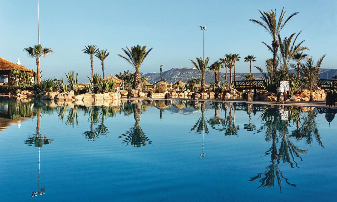 Marokko hotel Riu Tikida Dunas - swimming Pools 02