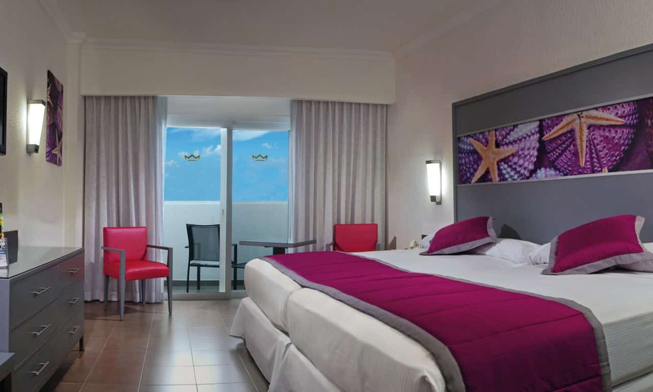 Mexiko cancun - hotel Riu Cancun - doppelzimmer