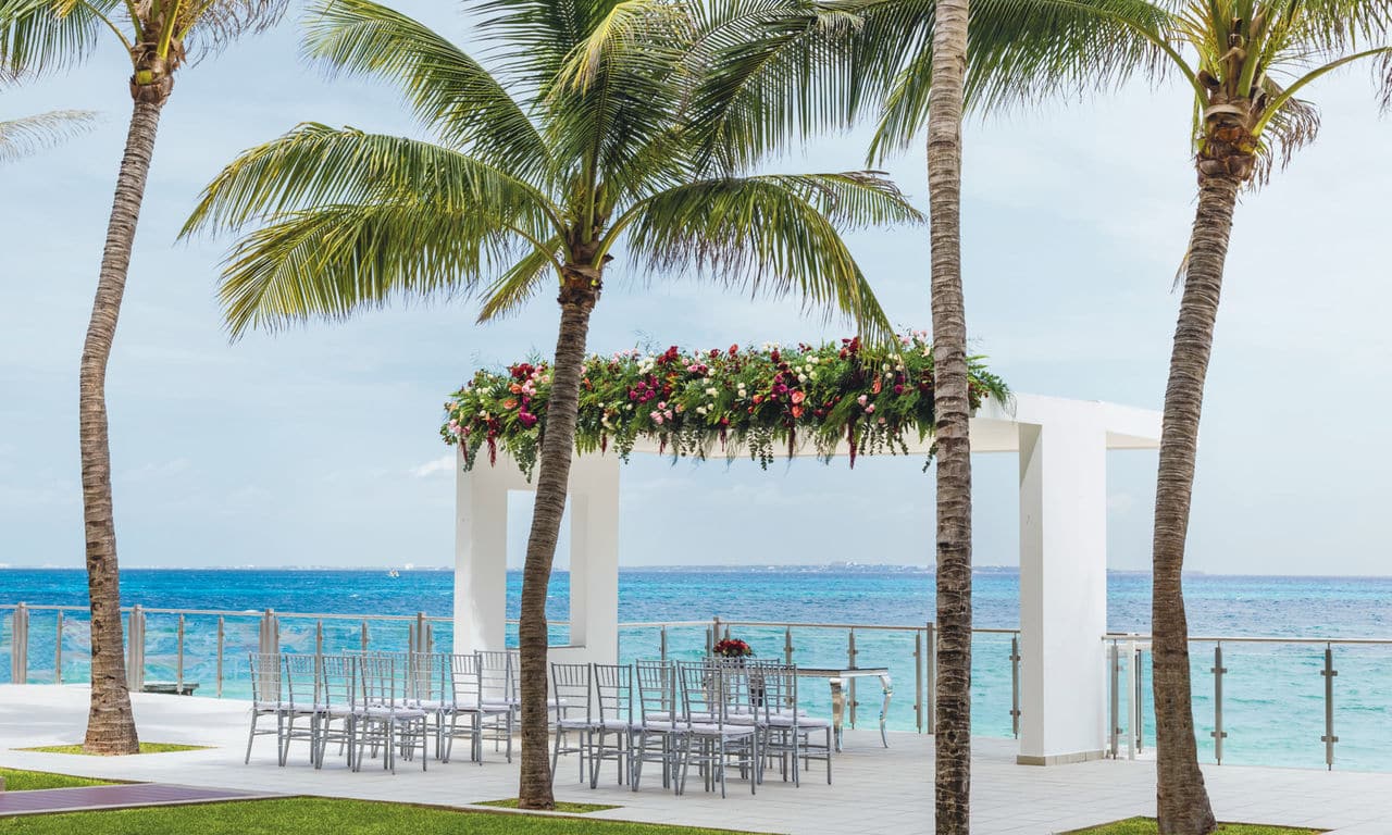 Mexiko cancun - hotel Riu Cancun - hochzeit am strand