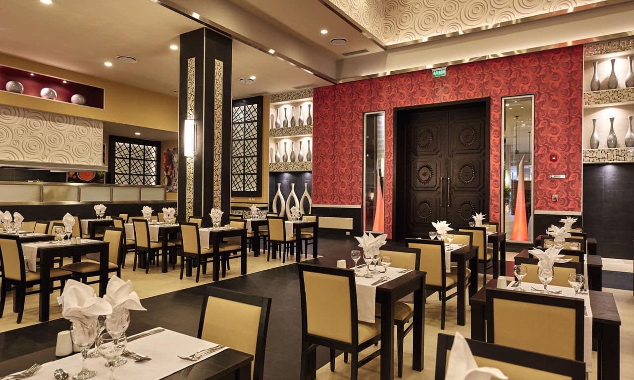 Mexiko playa del carmen - hotel Riu Tequila - hauptrestaurant