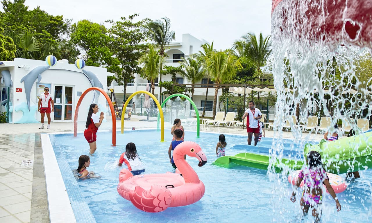 Mexiko playa del carmen - hotel Riu Tequila - kids Pool