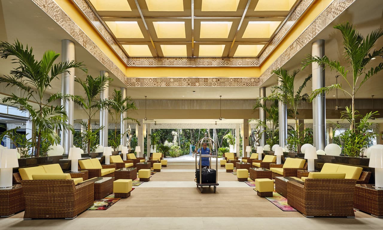 Mexiko playa del carmen - hotel Riu Tequila - Lobby