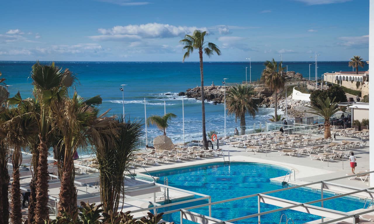 Spanien Costa Del Sol - Hotel Riu Monica - Pool und Strand