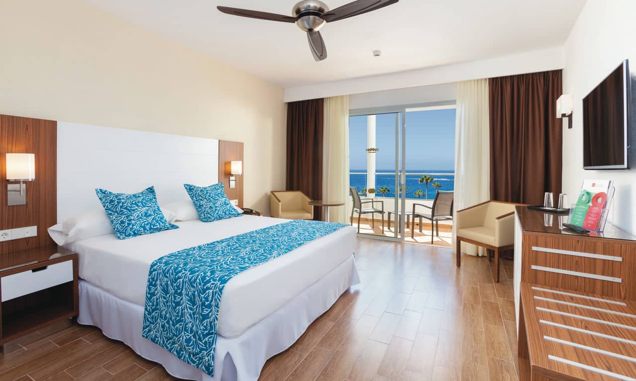 Teneriffa - hotel Riu Arecas Adults only - doppelzimmer mit meerblick
