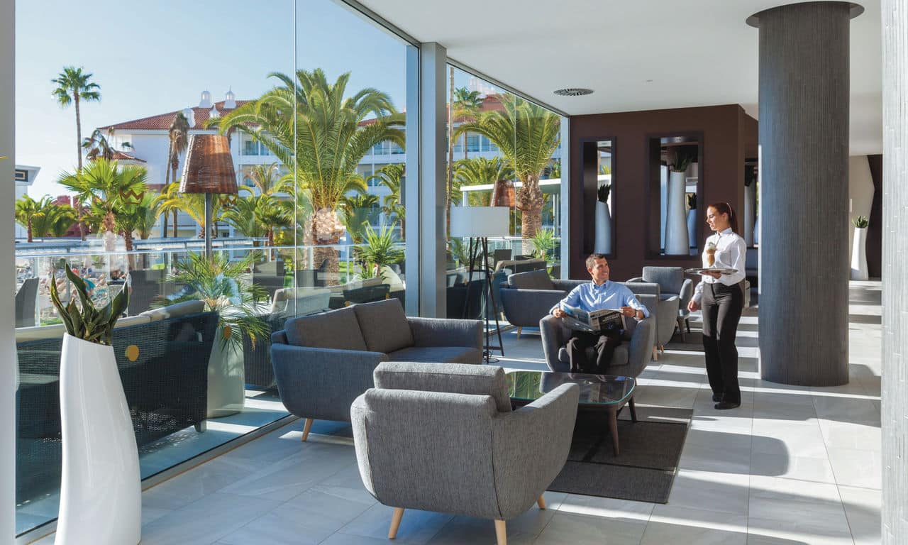 Teneriffa - hotel Riu Arecas Adults only - lobby