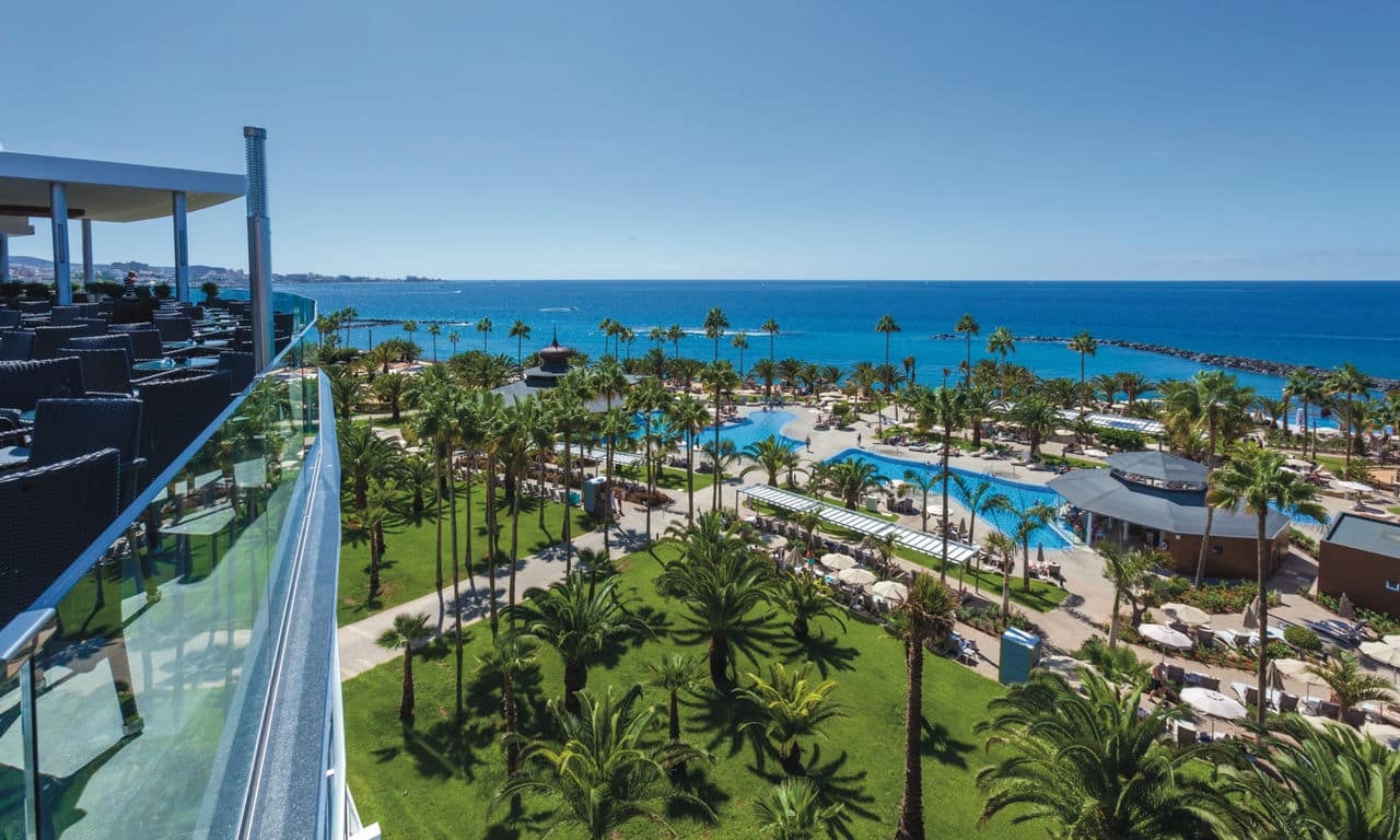 Teneriffa - hotel Riu Palace Teneriffa - pool und meerblick 02