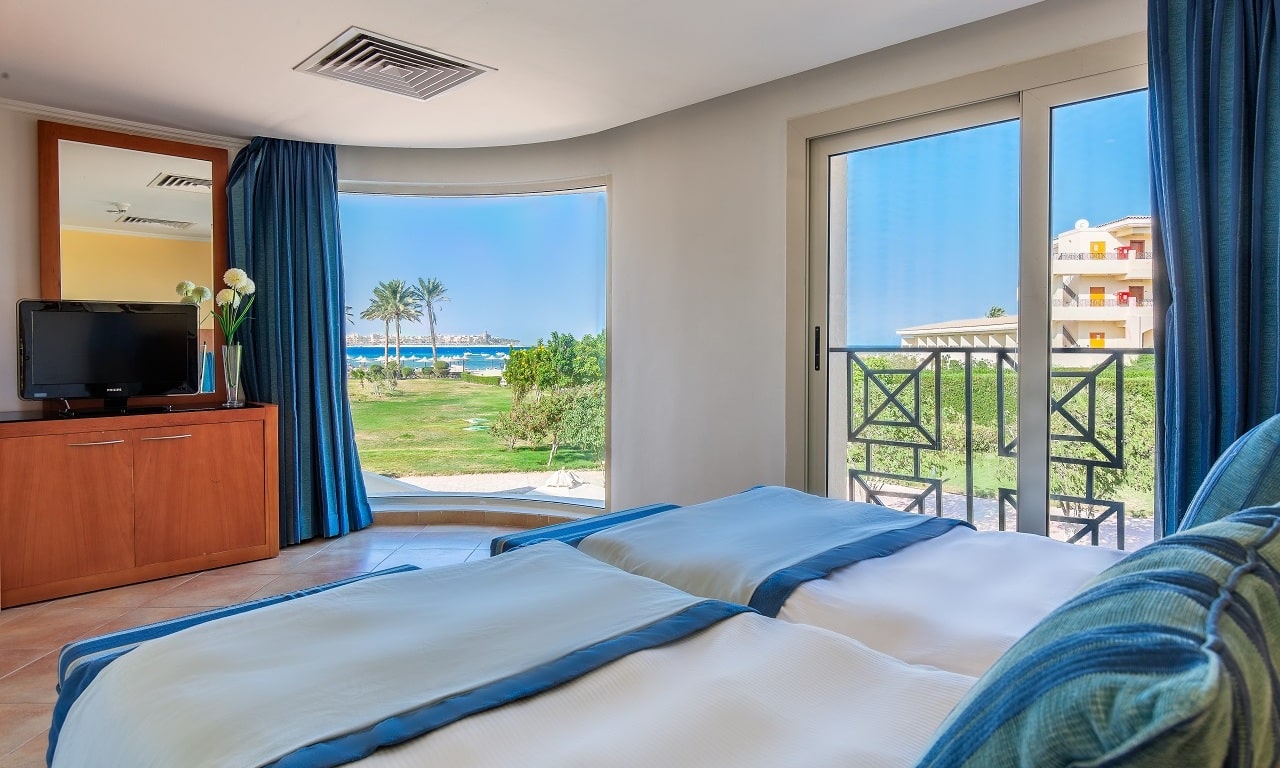 aegypten hurghada makadi bay cleapatra luxury resort familienzimmer