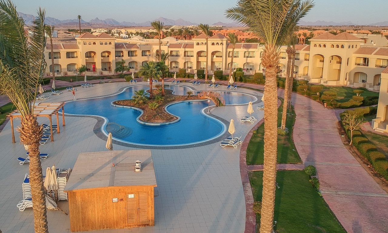 aegypten hurghada makadi bay cleapatra luxury resort hotel und pool 2
