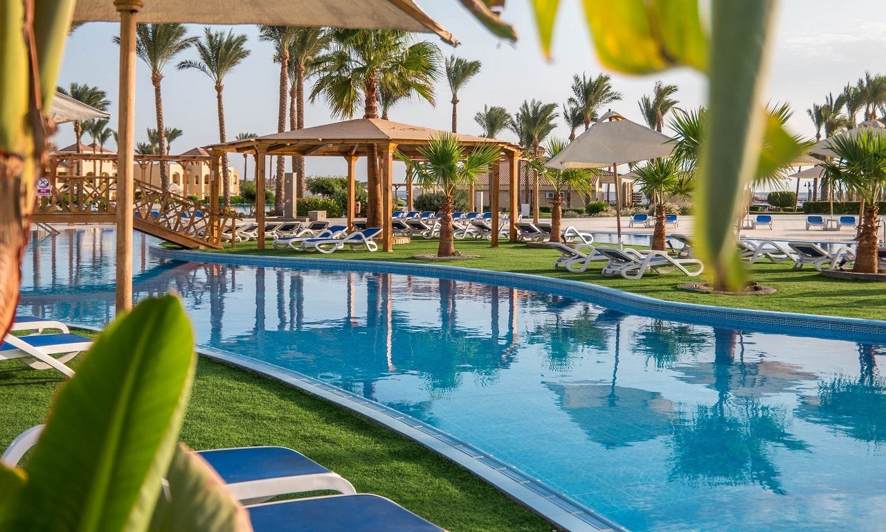 aegypten hurghada makadi bay cleapatra luxury resort hotel und pool 7