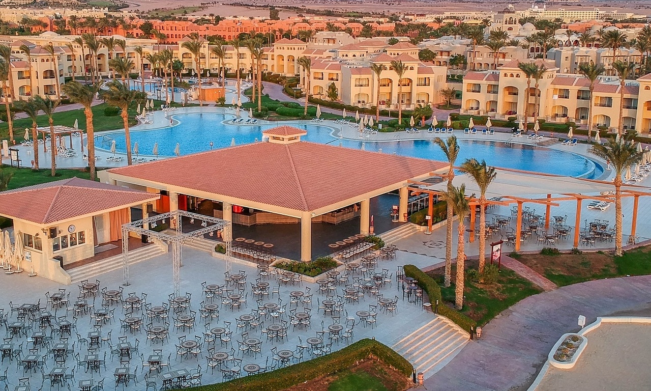 aegypten hurghada makadi bay cleapatra luxury resort hotel und pool