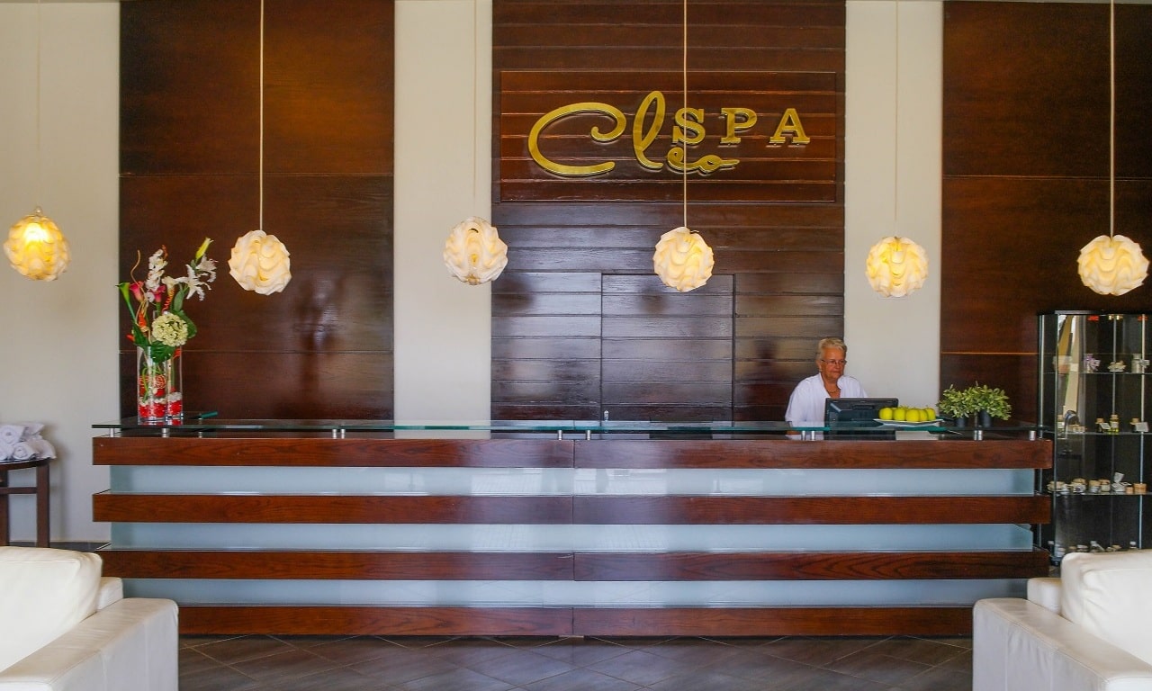 aegypten hurghada makadi bay cleapatra luxury resort spa rezeption