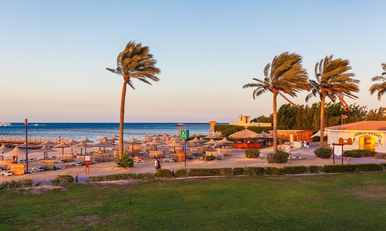 aegypten hurghada makadi bay cleapatra luxury resort strand 2