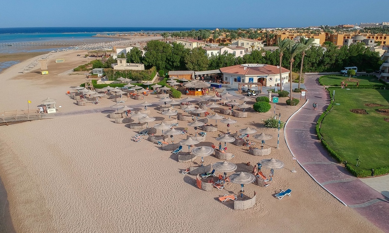 aegypten hurghada makadi bay cleapatra luxury resort strand 3