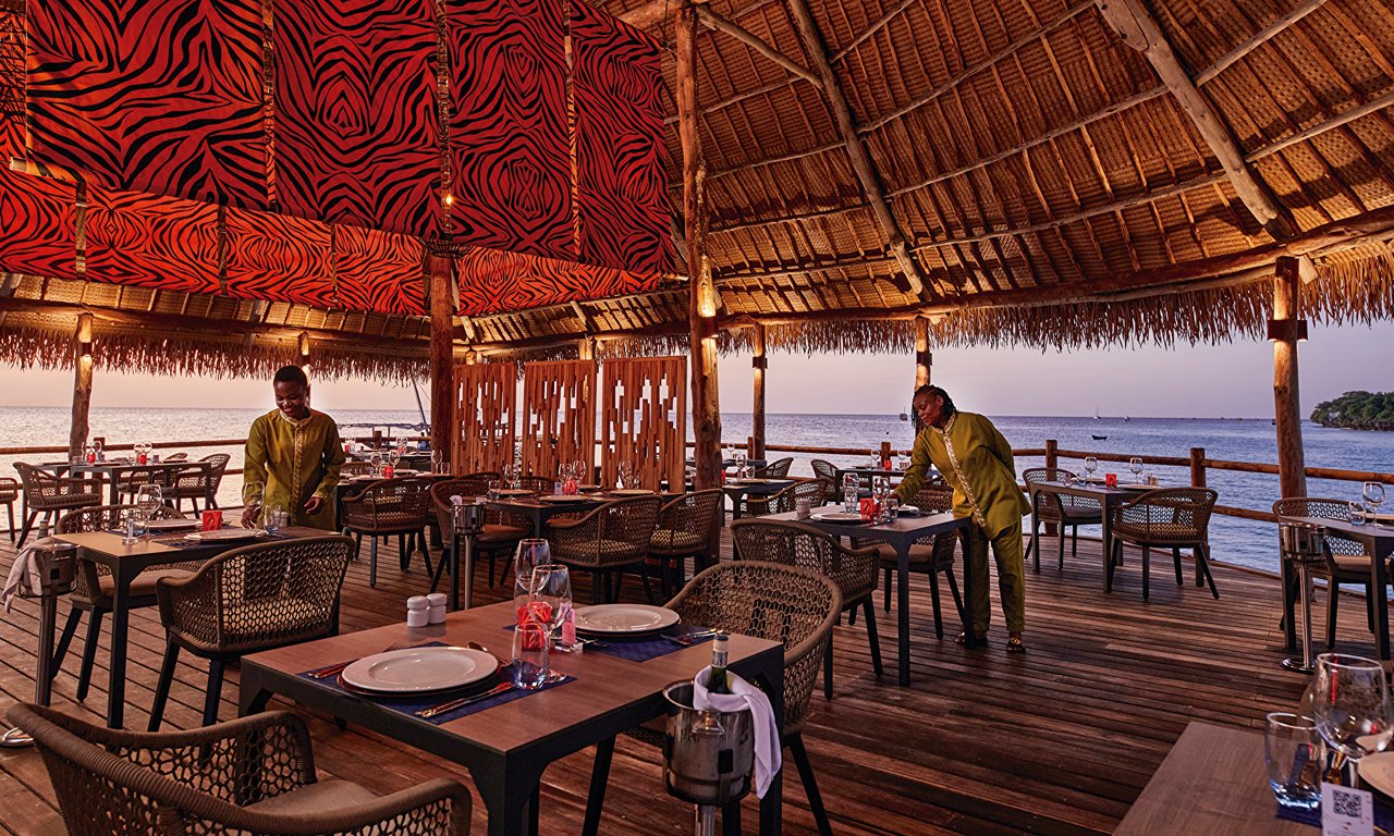 hotel riu jambo sansibar meerrestaurant und bar